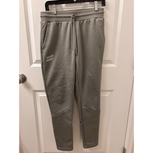 HURLEY Exist Fleece Joggers Forest Green Mens S Tapered Reflective - Picture 1 of 9